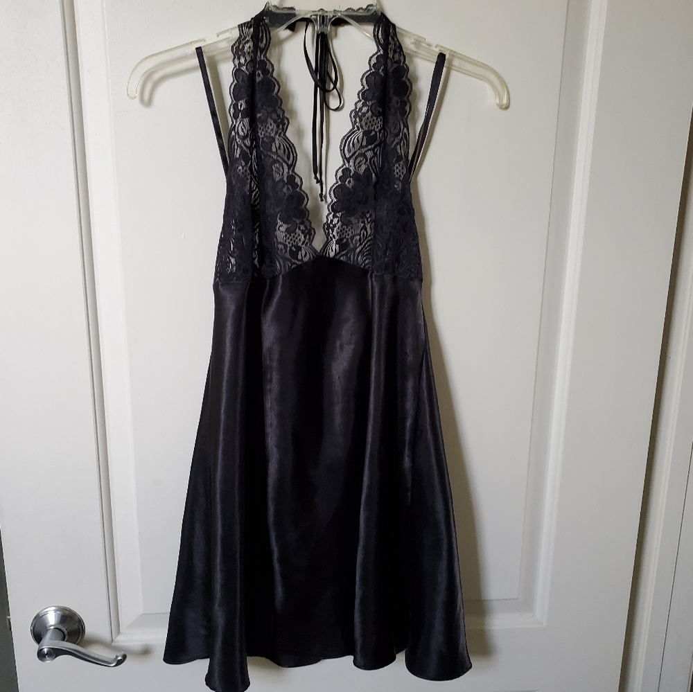 Frederick's of Hollywood lace and satin lingerie
